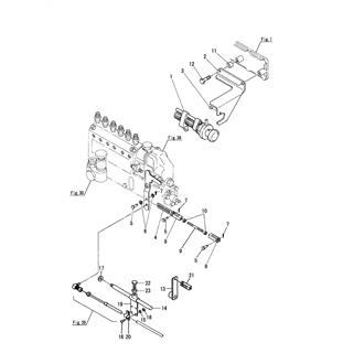 FIG 38. ENGINE CONTROL DEVICE(JG INSPECTION PARTS)