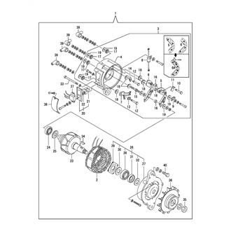 FIG 45. GENERATOR(INNER PARTS)(FROM MAY 1980)