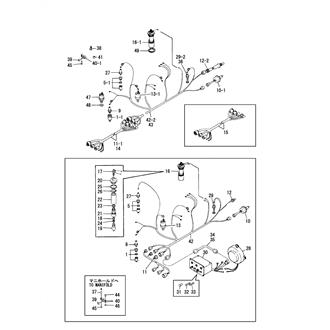 FIG 51. WIRE HARNESS & SENSOR(EARTH TYPE)(FOR YP CLUTCH)