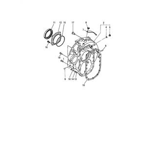 FIG 58. (3A)FLYWHEEL HOUSING(FOR YX CLUTCH)