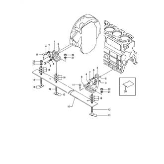 FIG 72. (4B)MOUNTING FOOT(WOODEN VESSEL)