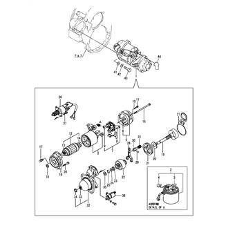 FIG 88. (42A)STARTER MOTOR(ERATH TYPE)(FROM MAR. 2010)