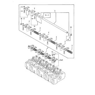 FIG 10. SUC./EXH.VALVE ROCKER ARM