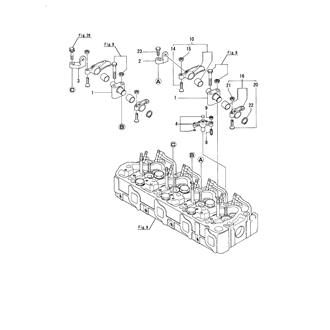 FIG 11. SUC./EXH.VALVE ROCKER ARM(4H25A,4CH25A)