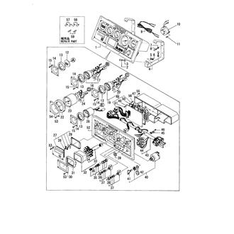 FIG 68. INSTRUMENT PANEL(4H25A)