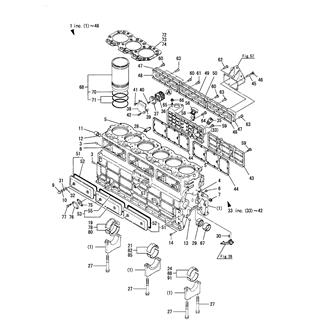 FIG 2. CYLINDER BLOCK(6CH35B)