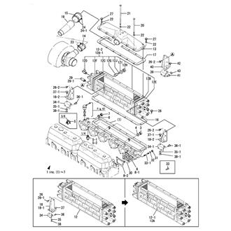 FIG 12. SUCTION MANIFOLD & AIR COOLER