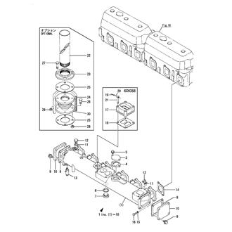 FIG 14. EXHAUST MANIFOLD