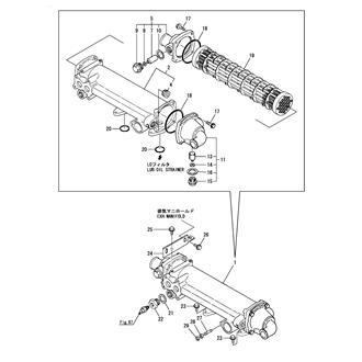 FIG 23. LUB.OIL COOLER(6CH35B)