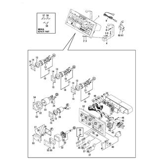 FIG 68. INSTRUMENT PANEL(D-TYPE/6CH-DT