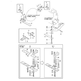 FIG 9. MOUNTING FOOT & PLATE(3LM)