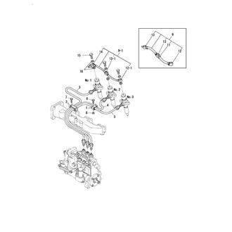 FIG 42. F.I.PIPE & FUEL RETURN PIPE(3L