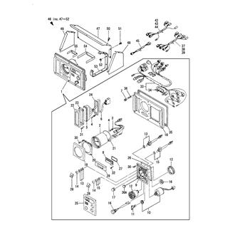 FIG 55. (50A)INSTRUMENT PANEL(B-3 TYPE