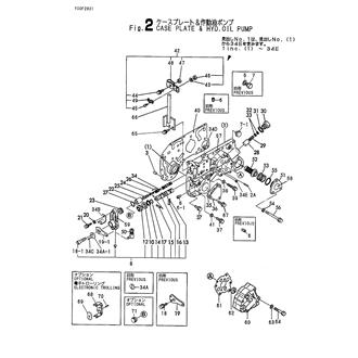 FIG 2. CASE PLATE & HYD.OIL PUMP