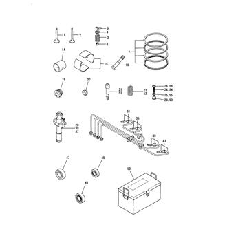 FIG 50. SPARE PARTS(1,2,3,NEAR,OCEAN)(OPTIONAL)