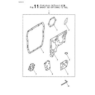 FIG 11. GASKET SET(OPTIONAL) & T00L