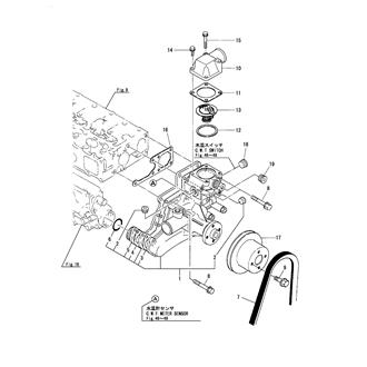 FIG 20. COOLING FRESH WATER PUMP