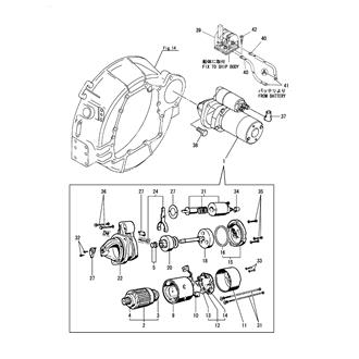 FIG 39. STARTING MOTOR(4LH-UTZ,STZ)