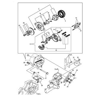 FIG 44. GENERATOR(4LH-UTZ,STZ/80A)(HITACHI)