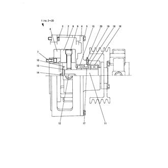 FIG 64. FPTO ELECTTON CLUTCH(BF500/OPTIONAL)