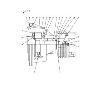 FIG 65. FPTO ELECTTON CLUTCH(BF501/OPTIONAL)