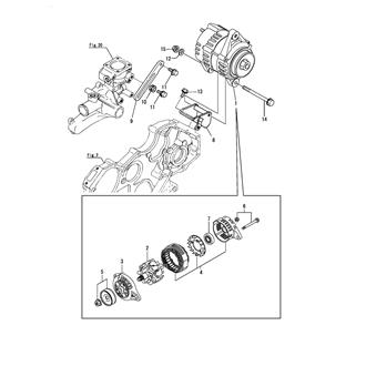 FIG 71. (42A)GENERATOR(4LH-UTZ,STZ/60A)(HITACHI)