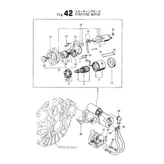 FIG 42. STARTING MOTOR(UP TO EZZZZZ)