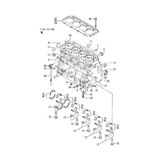 FIG 1. CYLINDER BLOCK(4JH2-DTZ)