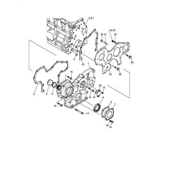 FIG 2. GEAR HOUSING(4JH2-DTZ)