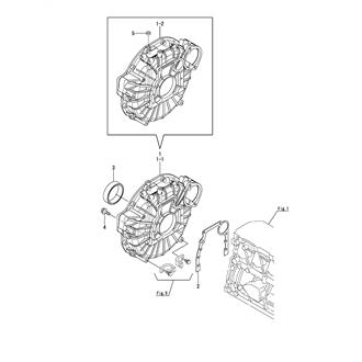 FIG 3. FLYWHEEL HOUSING(4JH2-DTZ)