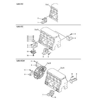 FIG 4. ENGINE BRACKET