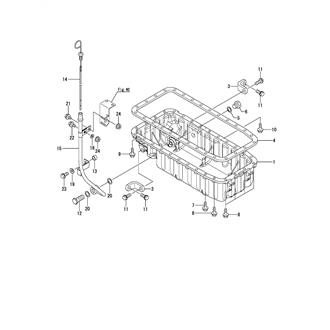 FIG 5. LUB. OIL SUMP(4JH2-DTZ)