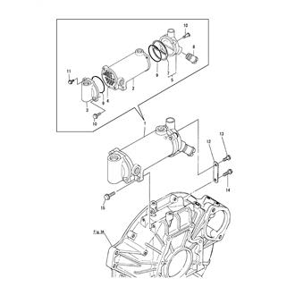 FIG 19. LUB. OIL COOLER(4JH3-DTZ)