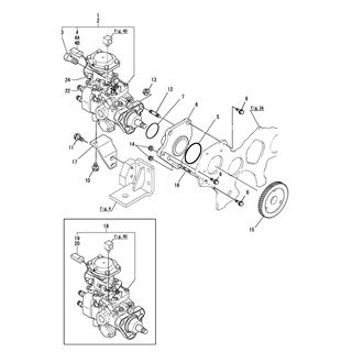 FIG 33. FUEL INJECTION PUMP(4JH3-DTZ/DTZAY)