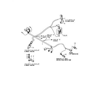 FIG 44. WIRE HARNESS & SENSOR(UP TO NOV., 1992)