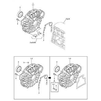 FIG 55. (3A)FLYWHEEL HOUSING(4JH3-DTZ/DTZAY)