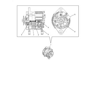 FIG 69. (43D)GENERATOR(INNER PARTS)(24V)(BOSCH)