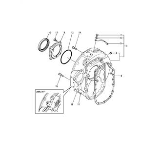 FIG 3. FLYWHEEL HOUSING