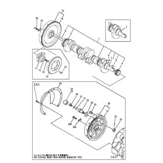 FIG 16. CRANKSHAFT & FLYWHEEL