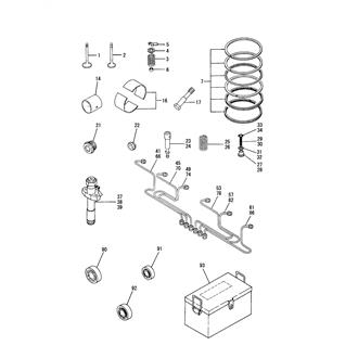 FIG 61. SPAER PARTS(FISHING VESSEL REGULATIONS 1, 2, 3, COASTAL WATERS, OPEN SEA)