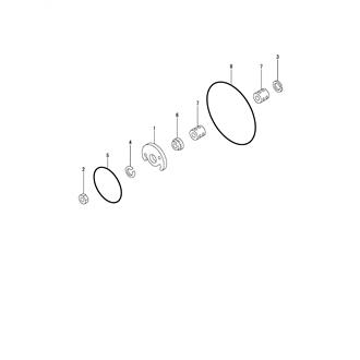 FIG 84. (13B)TURBINE SPAER PARTS(MITSUBISHI TF07)