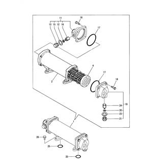 FIG 93. (21A)LUB. OIL COOLER(NK, LR SPEC.)