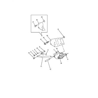 FIG 129. (45A)ENGINE STOP DEVICE(ELECTRIC MAGNET TYPE)(TO AUG. 2007)