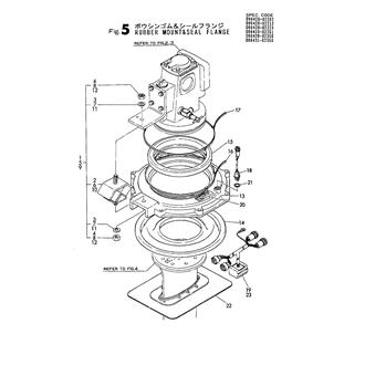 FIG 5. RUBBER MOUNT & SEAL FLANGE