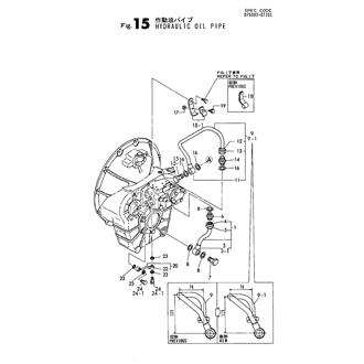 FIG 15. HYDRAULIC OIL LINE