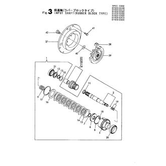 FIG 3. INPUT SHAFT(RUBBER BLOCK TYPE)