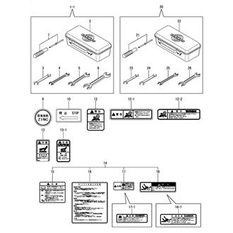 FIG 24. TOOL & LABEL