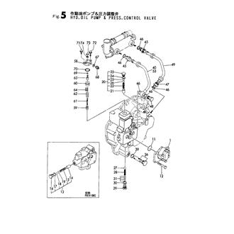 FIG 5. HYD.OIL PUMP & PRESS.CONTROL V