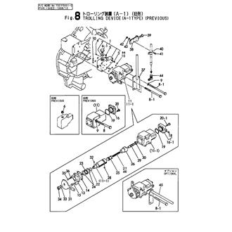 FIG 8. TROLLING DEVICE(A-1 TYPE)(PREV