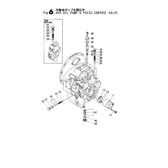 FIG 6. HYD.OIL P & PRESS.CONTROL VAL